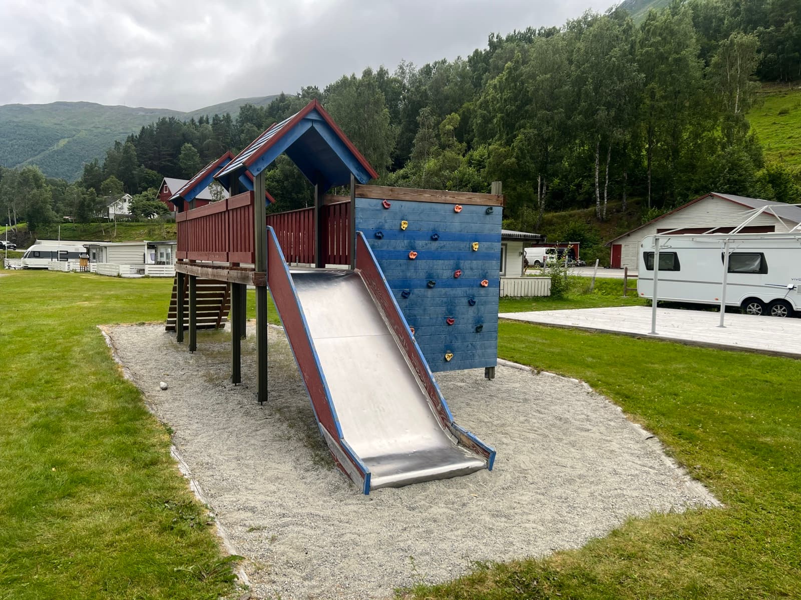 Leikeplass på Valldal Camping